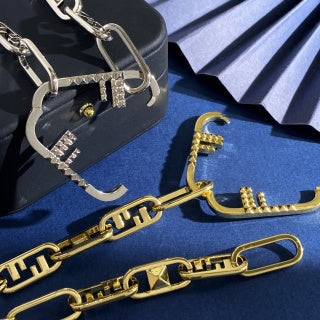 FENDI FF Link Chain Necklace